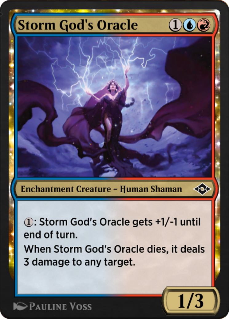 Storm God's Oracle  [Jumpstart: Historic Horizons]: (enchantment)