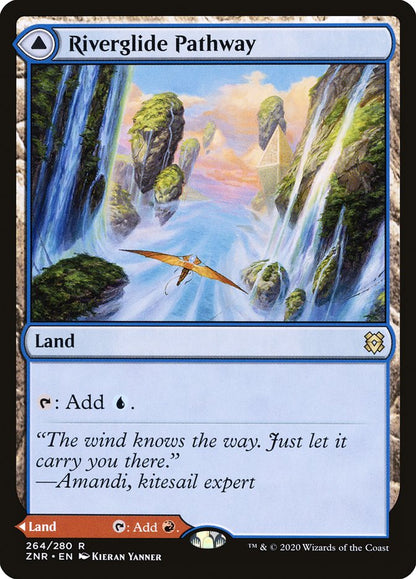 Riverglide Pathway // Lavaglide Pathway [Zendikar Rising] Foil