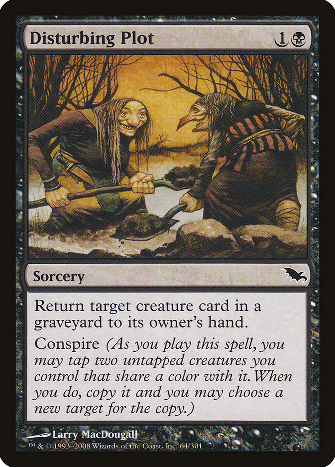 Disturbing Plot [Shadowmoor] Foil