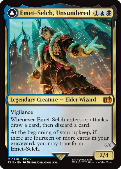 Emet-Selch, Unsundered // Hades, Sorcerer of Eld [FINAL FANTASY] Foil