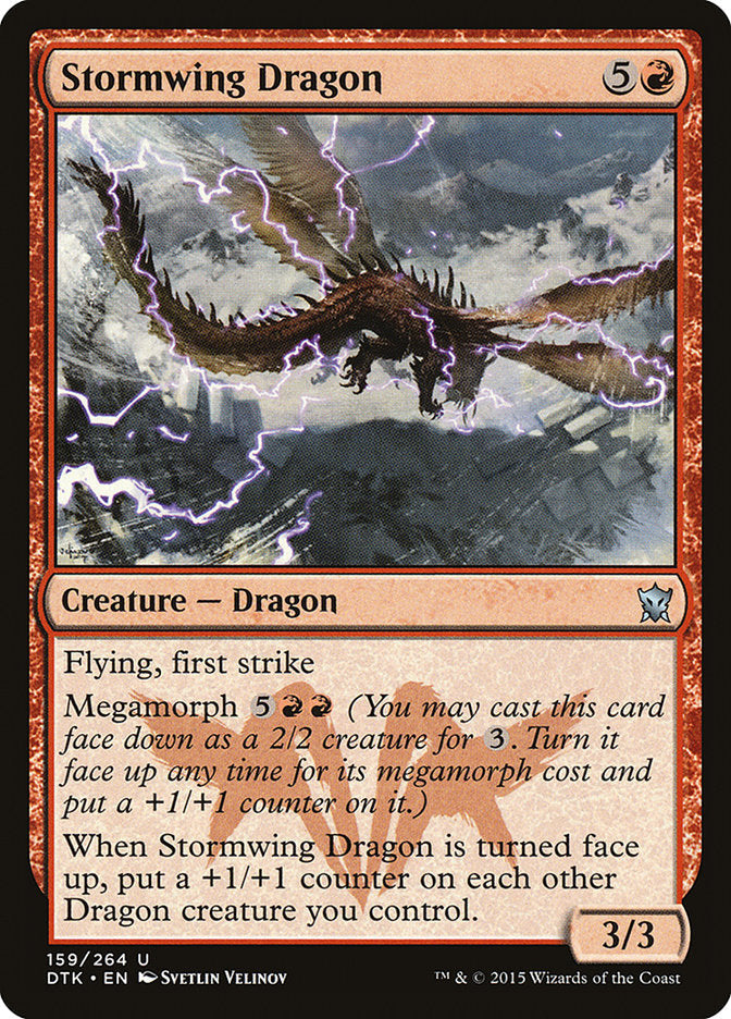 Stormwing Dragon [Dragons of Tarkir] Foil
