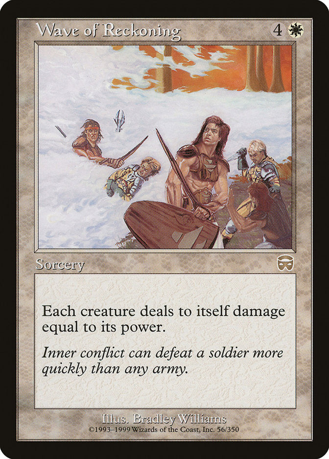Wave of Reckoning [Mercadian Masques] Foil