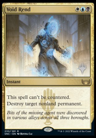 Void Rend (Promo Pack) [Streets of New Capenna Promos] Foil