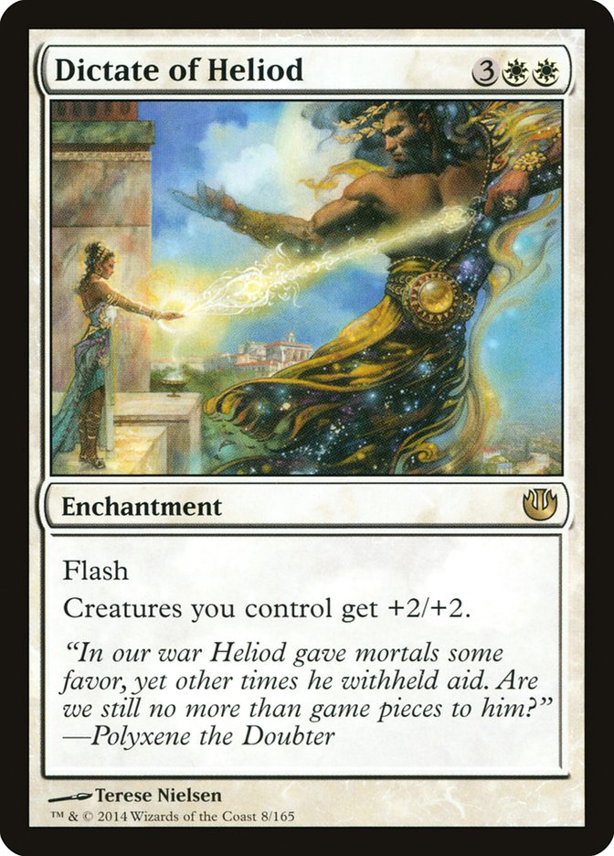 Dictate of Heliod [Journey into Nyx] Foil