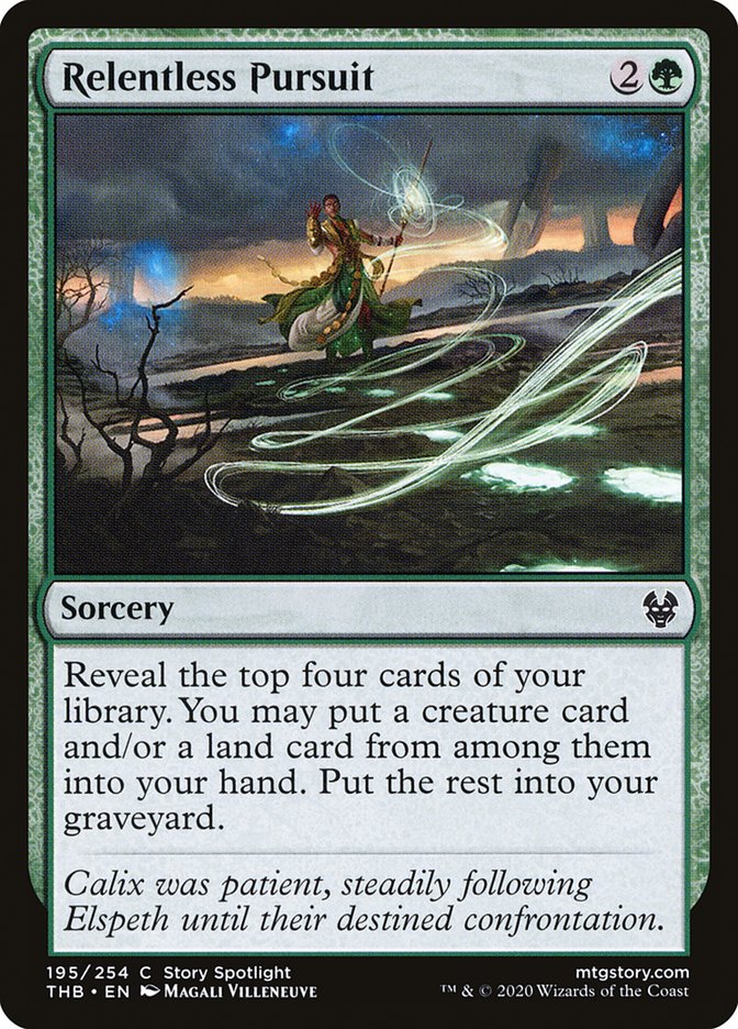 Relentless Pursuit [Theros Beyond Death] Foil