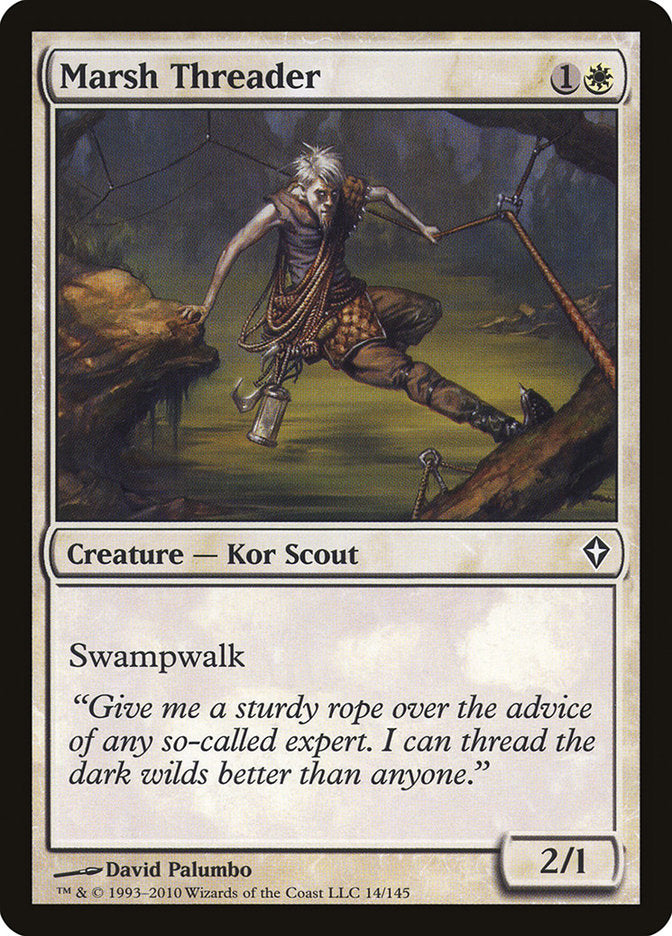 Marsh Threader [Worldwake] Foil