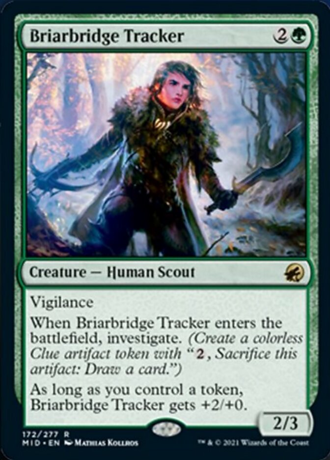 Briarbridge Tracker [Innistrad: Midnight Hunt] Foil