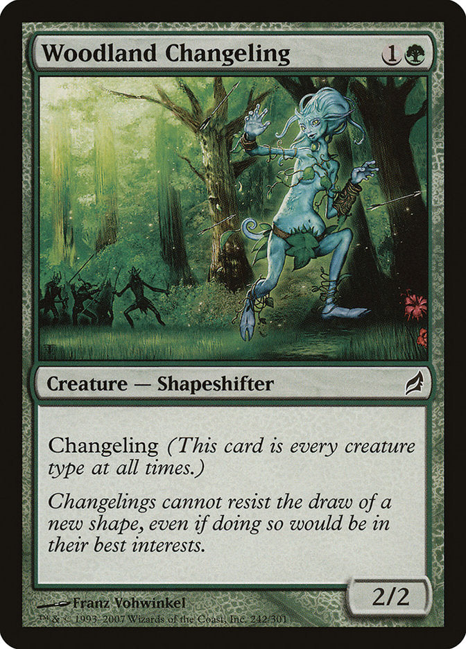 Woodland Changeling [Lorwyn] Foil