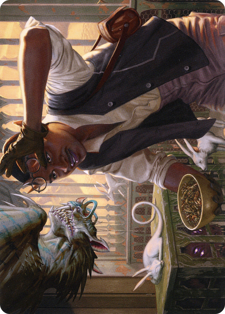 Bennie Bracks, Zoologist // Bennie Bracks, Zoologist  [New Capenna Art Series] (Borderless) Foil