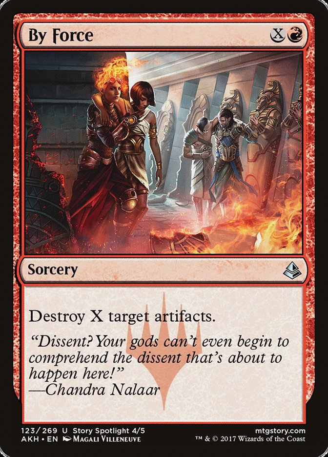 By Force [Amonkhet] Foil