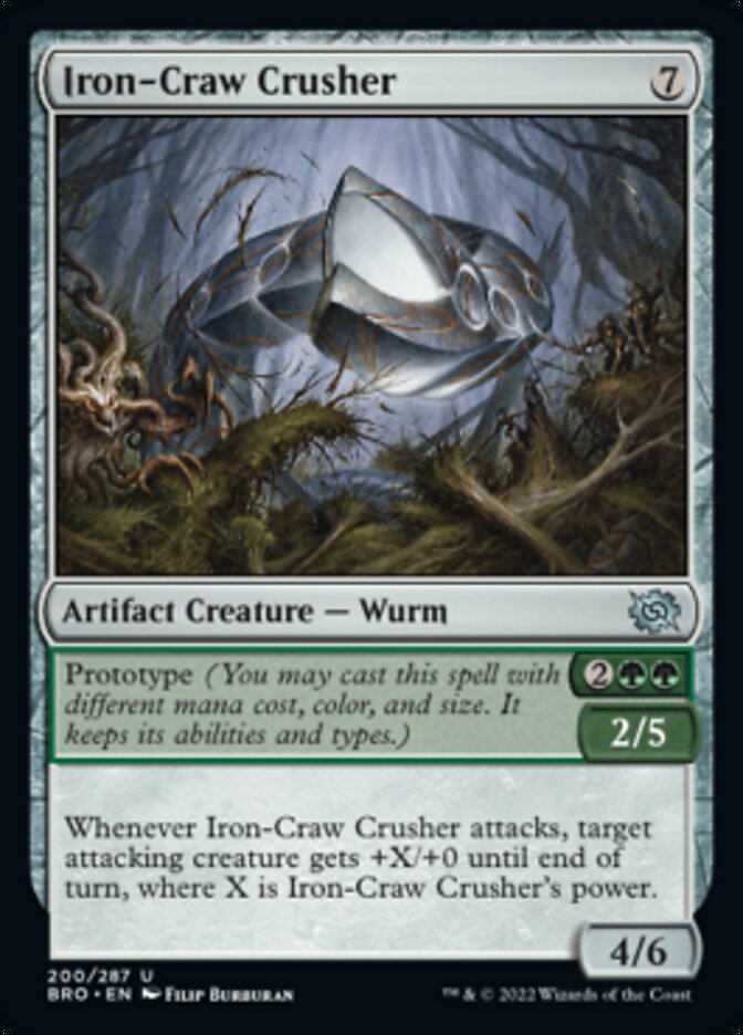 Iron-Craw Crusher [The Brothers' War] Foil