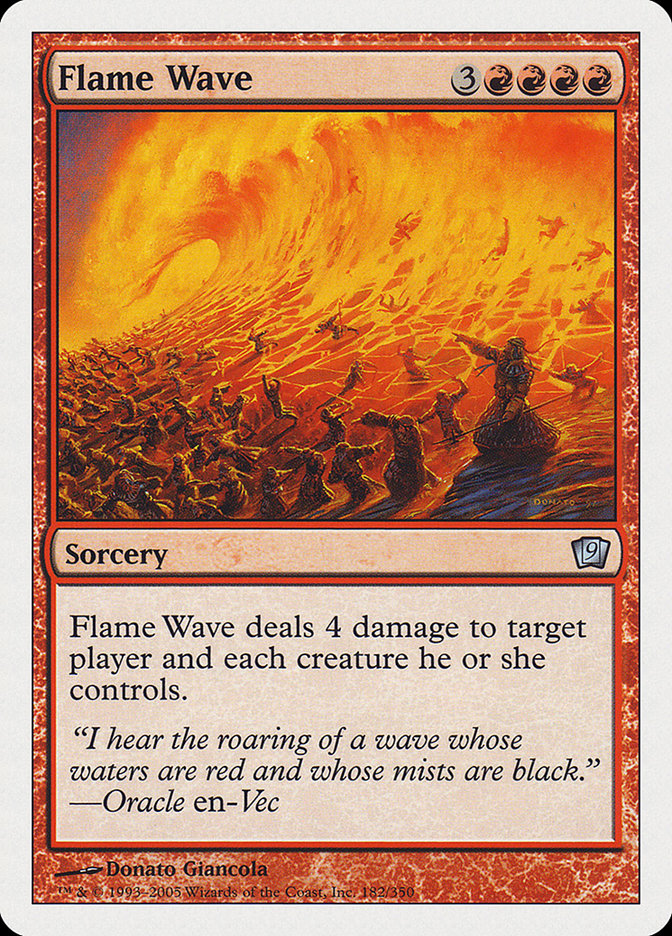 Flame Wave [Ninth Edition] Foil