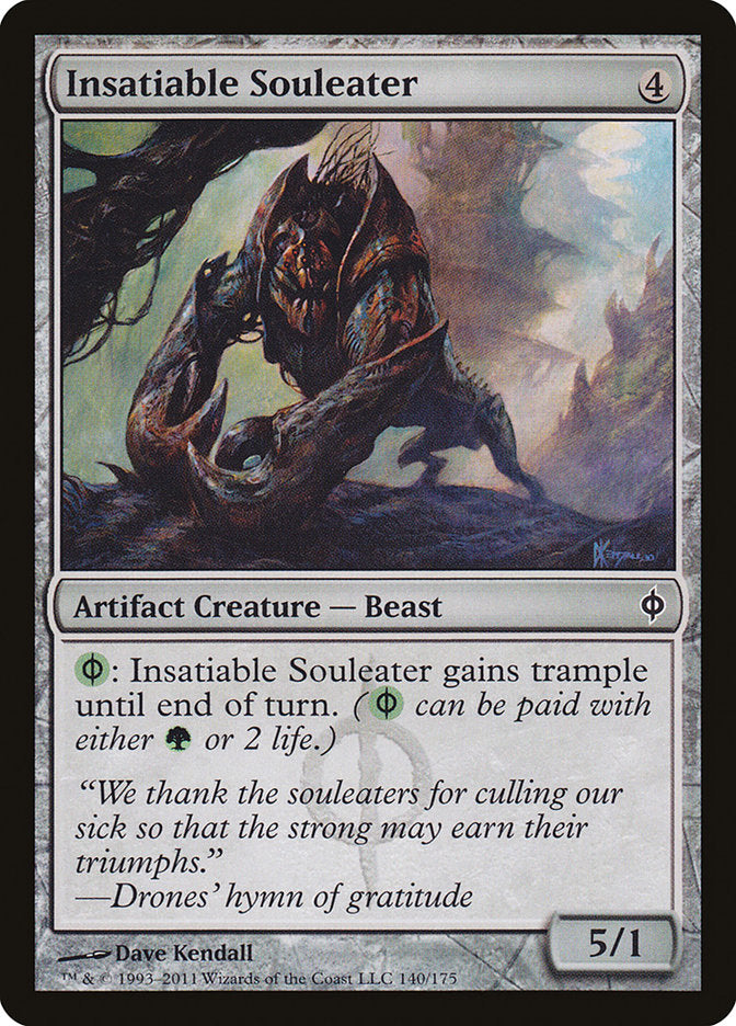 Insatiable Souleater [New Phyrexia] Foil