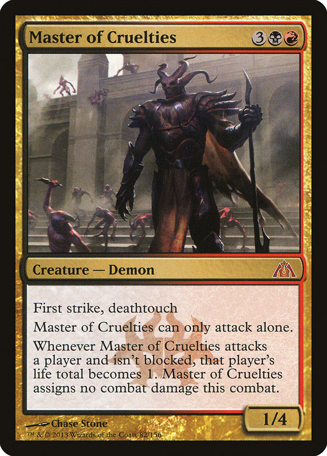 Master of Cruelties [Dragon's Maze] Foil