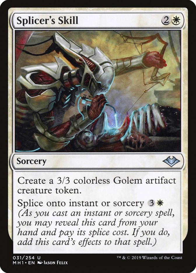 Splicer's Skill [Modern Horizons] Foil
