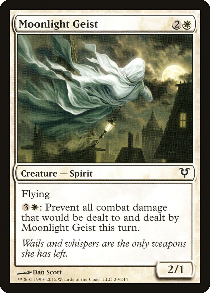 Moonlight Geist [Avacyn Restored] Foil