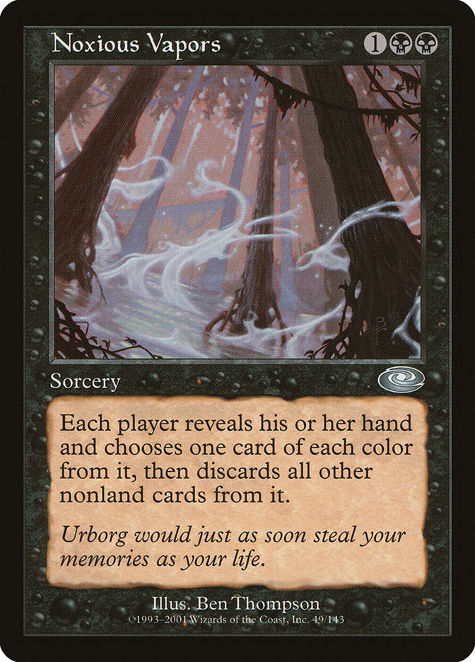 Noxious Vapors [Planeshift] Foil