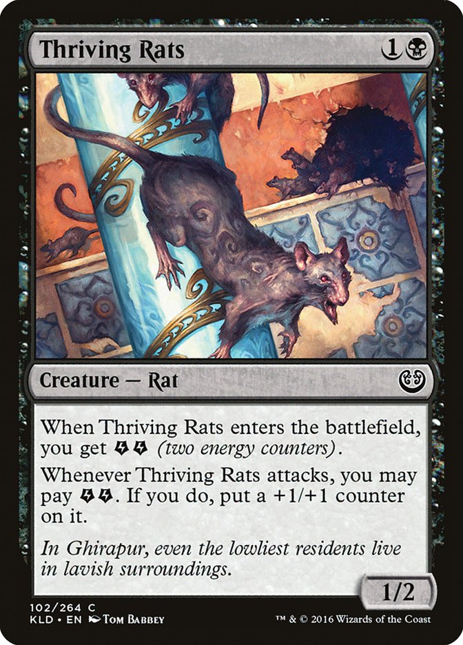 Thriving Rats [Kaladesh] Foil