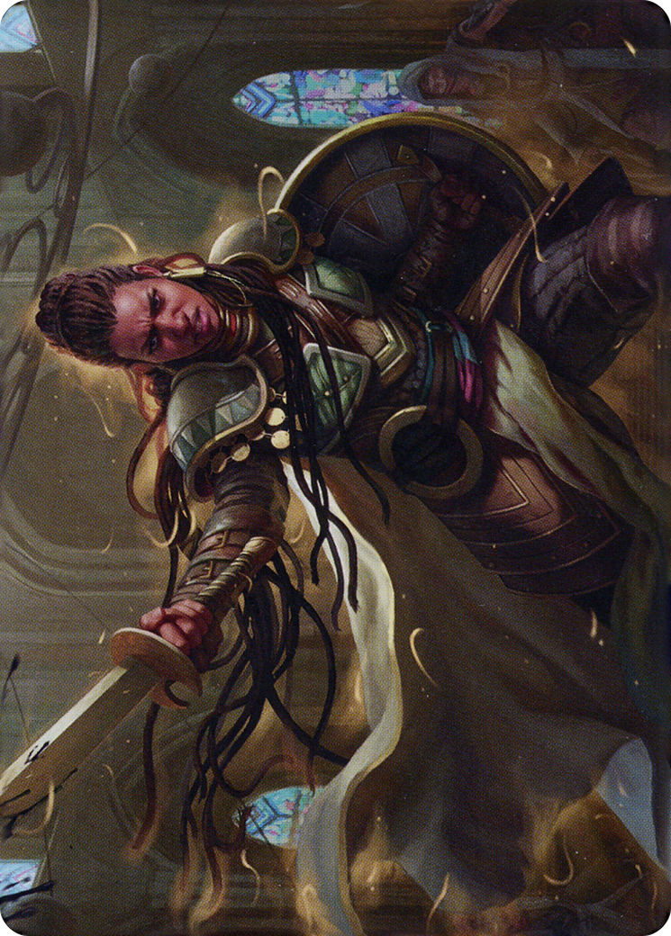 Shanna, Purifying Blade // Shanna, Purifying Blade  [Dominaria United Art Series] (Borderless) Foil