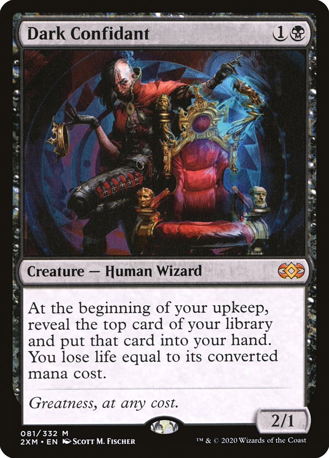 Dark Confidant [Double Masters] Foil