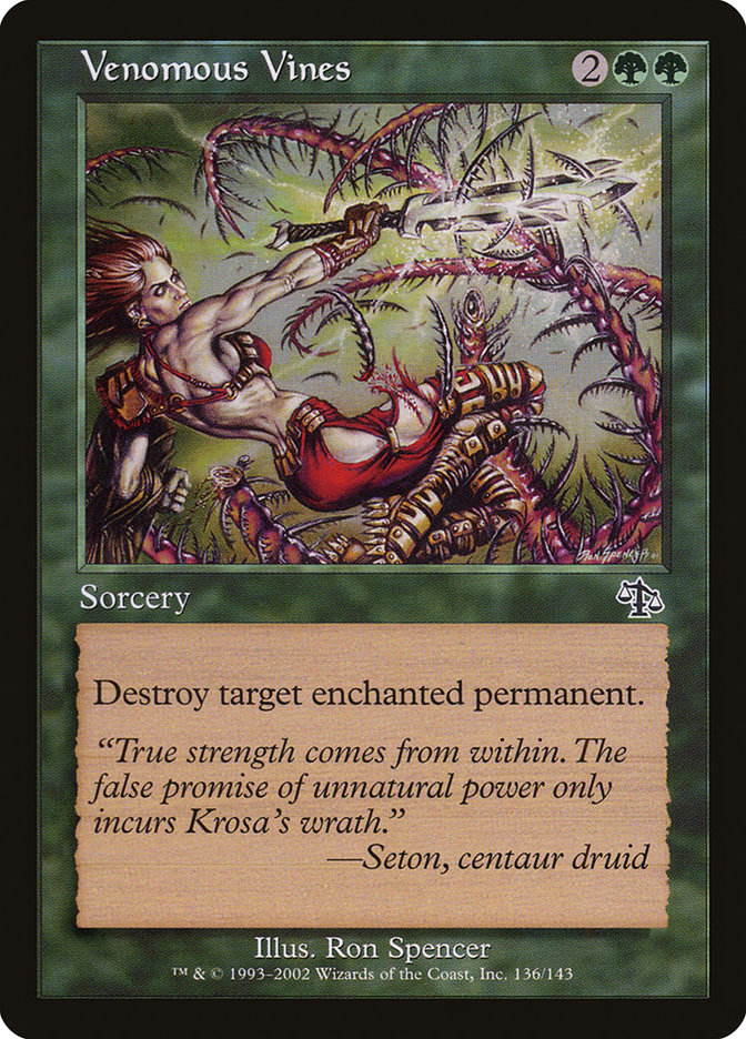 Venomous Vines [Judgment] Foil