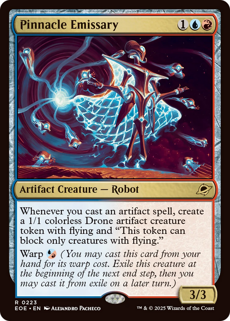Pinnacle Emissary [Edge of Eternities] Foil
