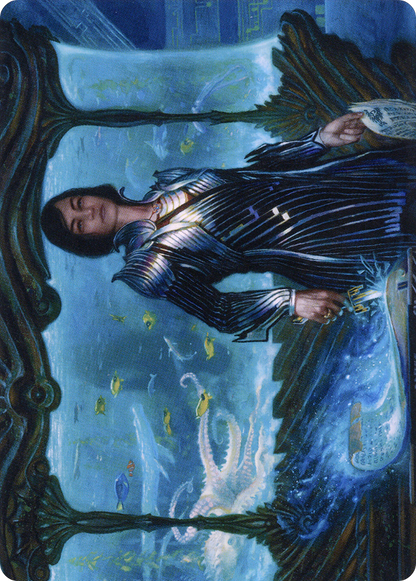 Lagrella, the Magpie // Lagrella, the Magpie  [New Capenna Art Series] (Borderless)