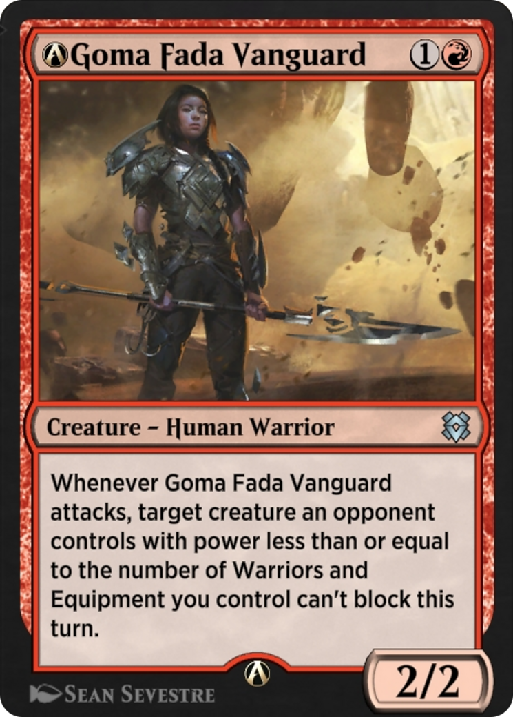 A-Goma Fada Vanguard  [Zendikar Rising]