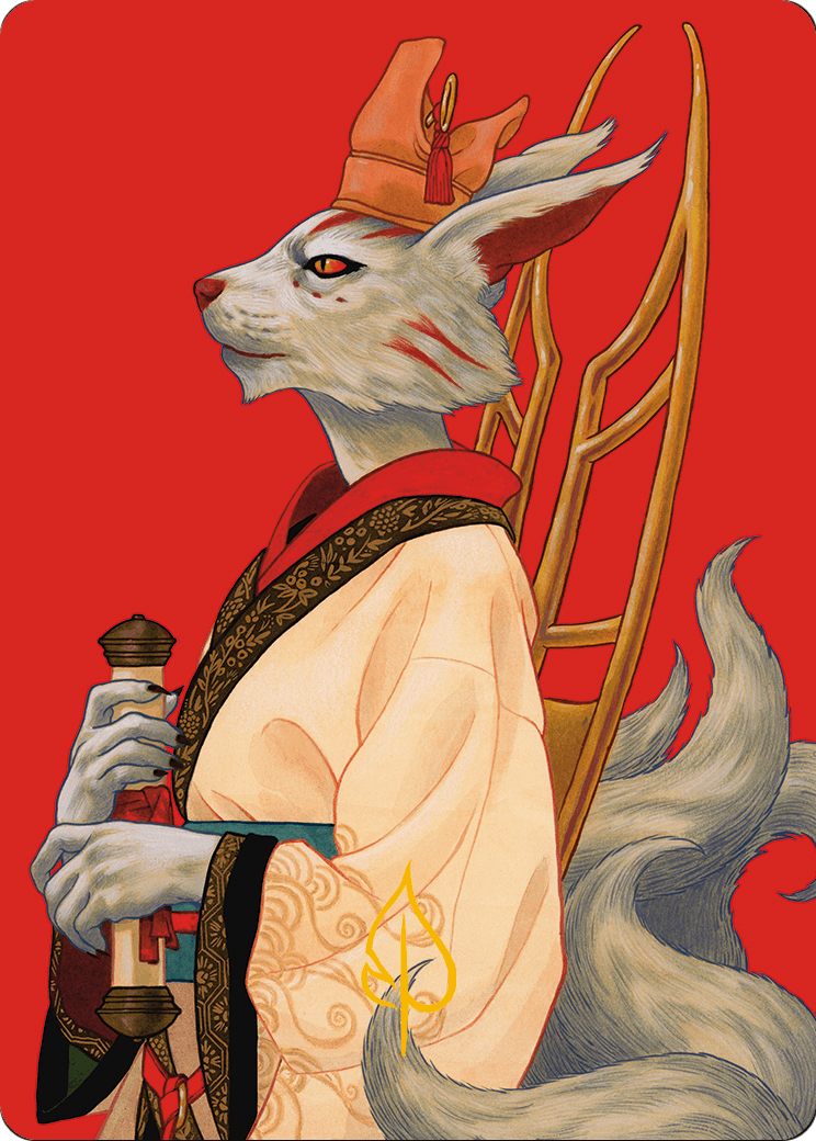 Pearl-Ear, Imperial Advisor // Pearl-Ear, Imperial Advisor  [Modern Horizons 3 Art Series] (Borderless) Foil