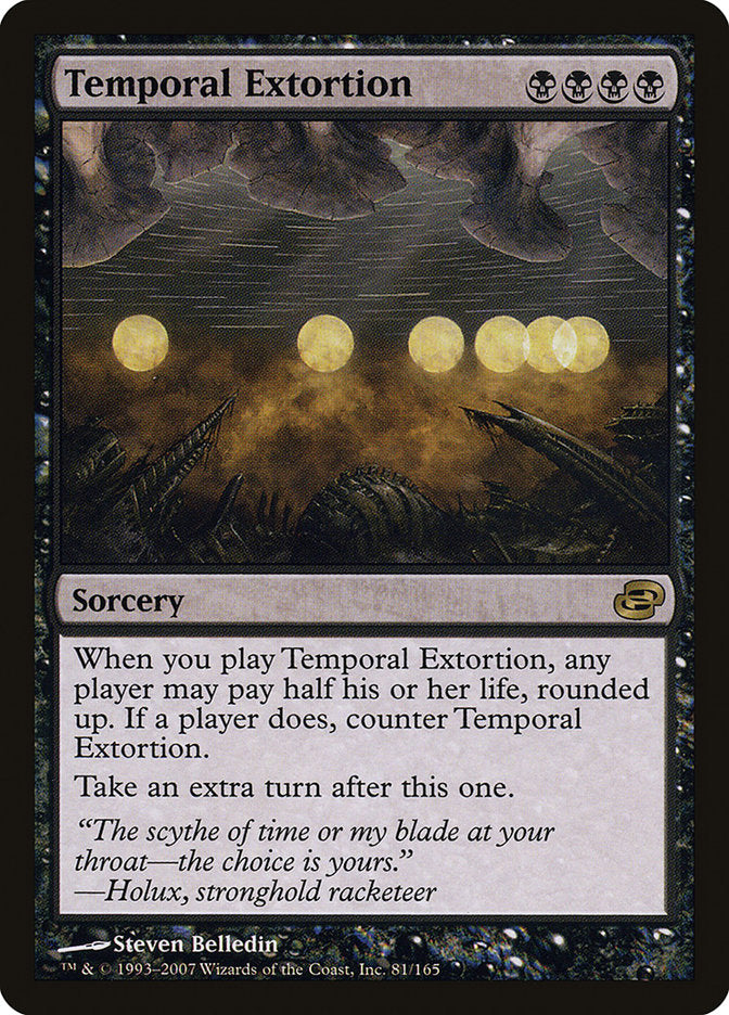 Temporal Extortion [Planar Chaos] Foil