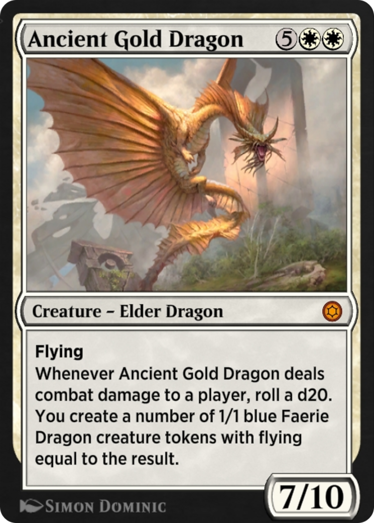 Ancient Gold Dragon  [Alchemy Horizons: Baldur's Gate]
