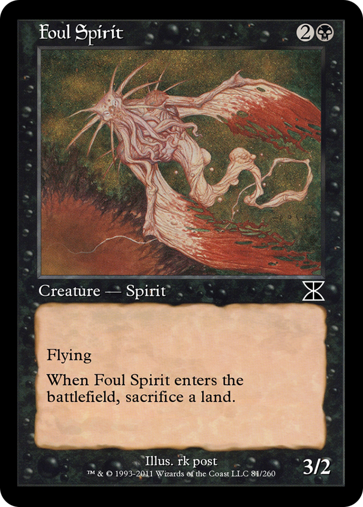 Foul Spirit  [Masters Edition IV] Foil