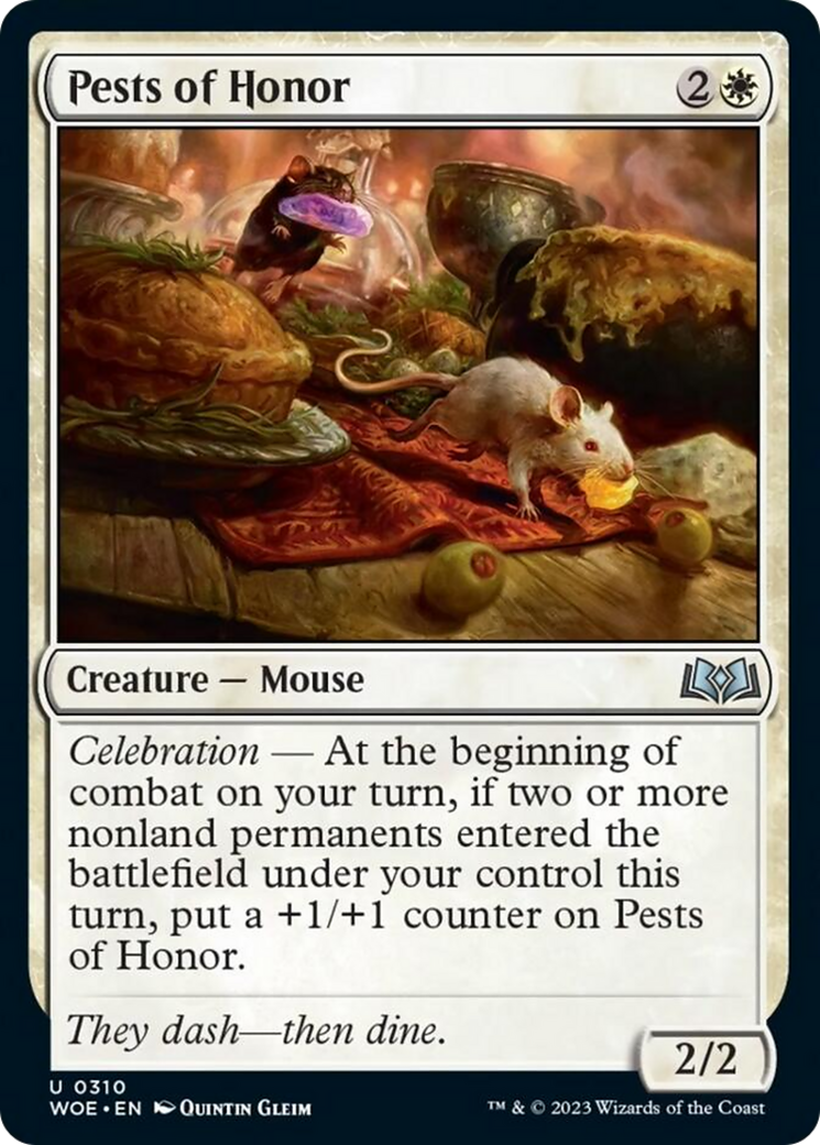 Pests of Honor [Wilds of Eldraine] Foil