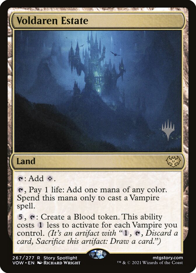 Voldaren Estate (Promo Pack) [Innistrad: Crimson Vow Promos] Foil