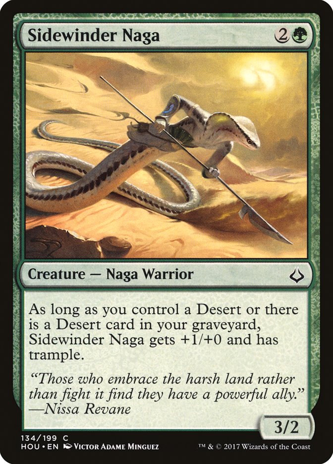 Sidewinder Naga [Hour of Devastation] Foil