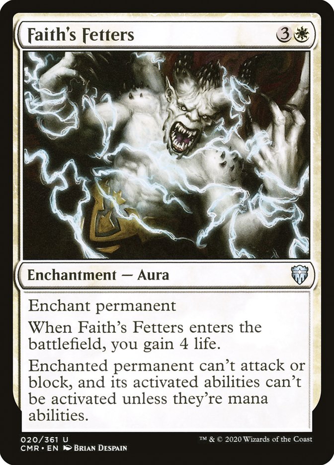 Faith's Fetters [Commander Legends] Foil