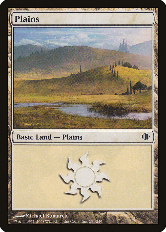 Plains (231) [Shards of Alara] Foil