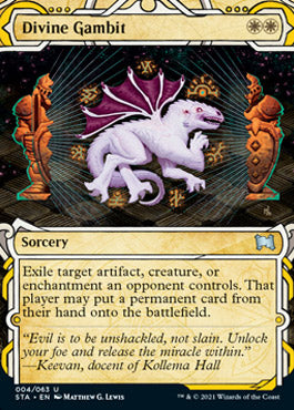 Divine Gambit [Strixhaven: School of Mages Mystical Archive] Foil
