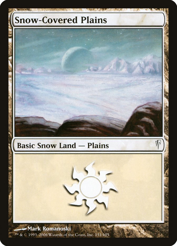 Snow-Covered Plains [Coldsnap] Foil