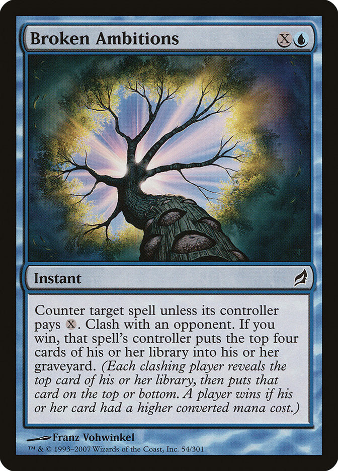 Broken Ambitions [Lorwyn] Foil