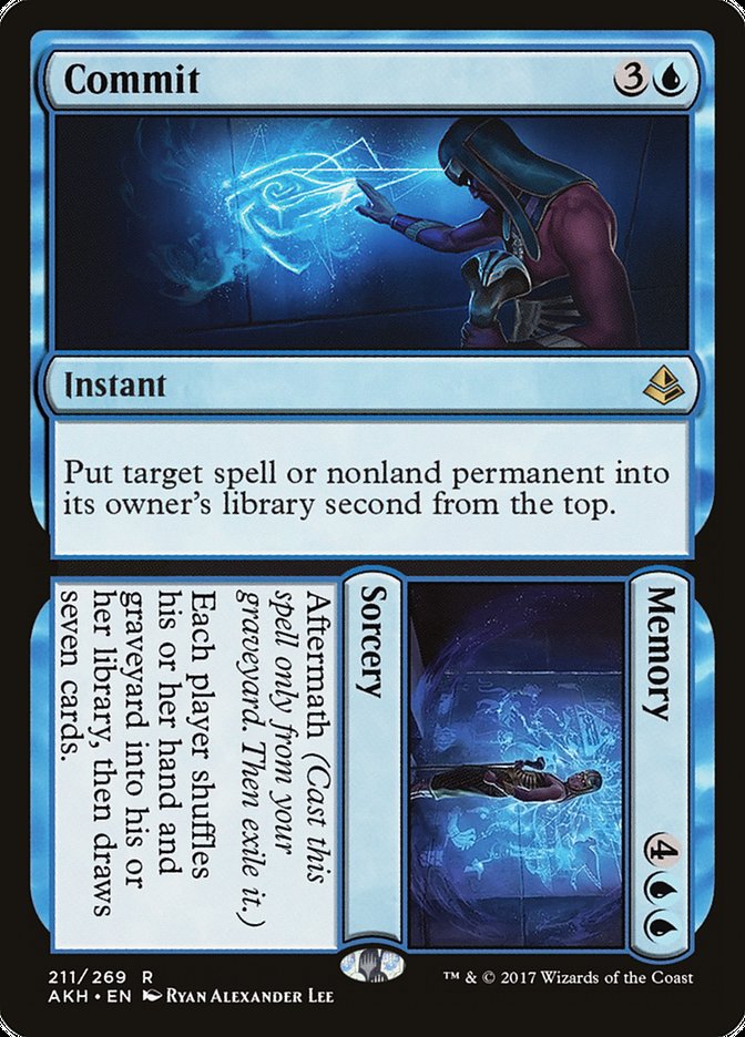 Commit // Memory [Amonkhet] Foil