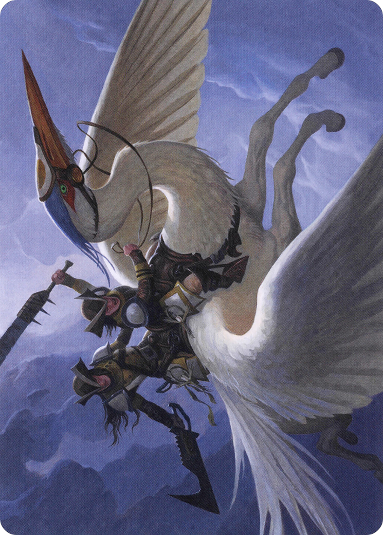 Gryffwing Cavalry // Gryffwing Cavalry  [Crimson Vow Art Series] (Borderless) Foil
