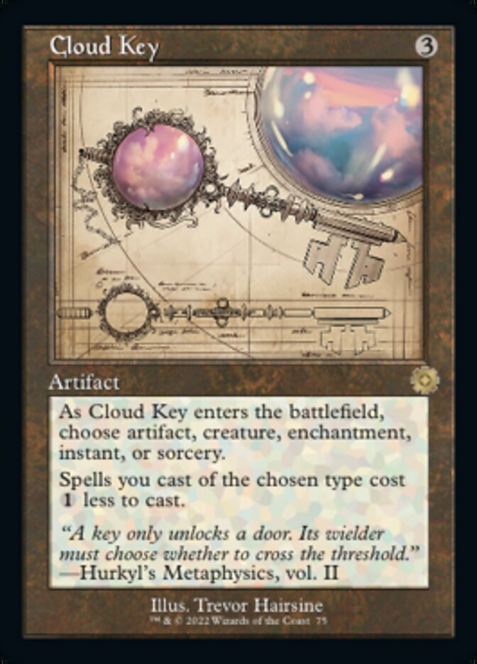 Cloud Key (Retro Schematic) [The Brothers' War Retro Artifacts] Foil
