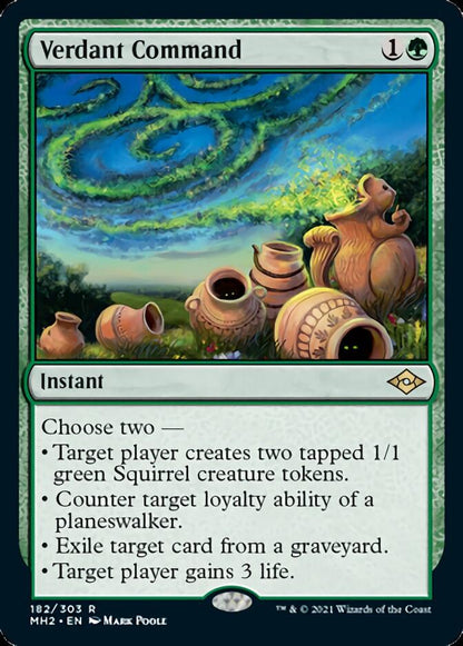 Verdant Command [Modern Horizons 2] Foil