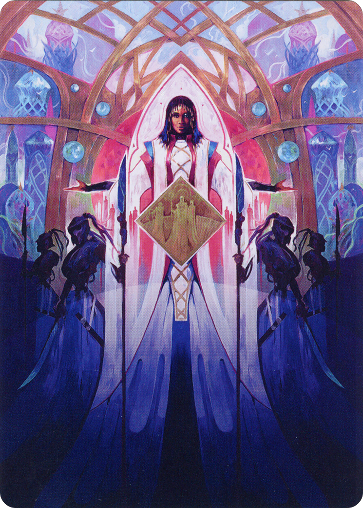 Kayla's Command // Kayla's Command  [The Brothers' War Art Series] (Borderless) Foil