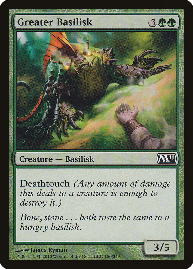 Greater Basilisk [Magic 2011] Foil