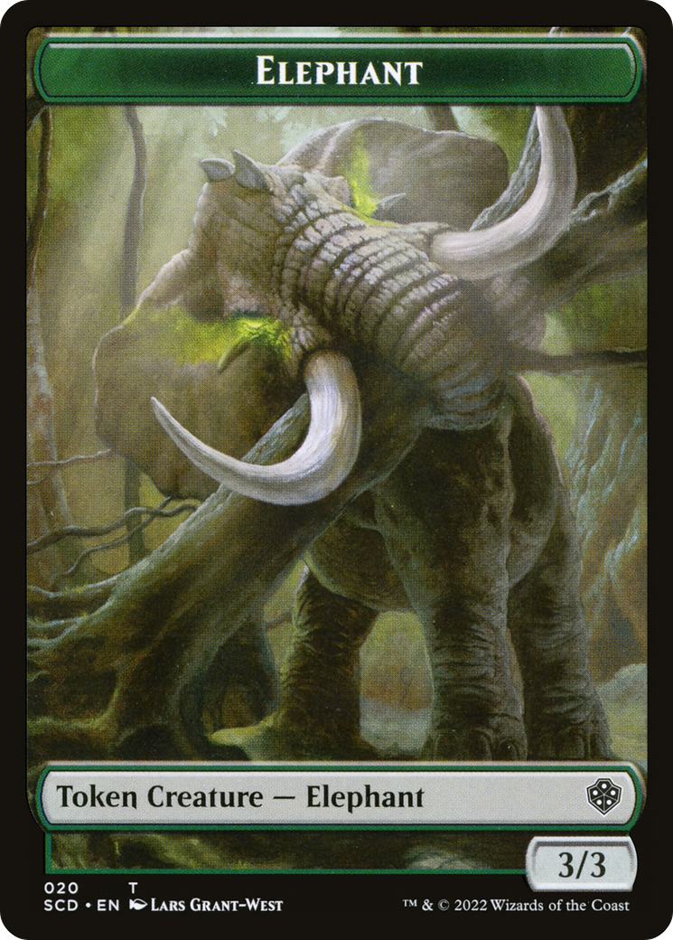 Elephant  [Starter Commander Deck Tokens]