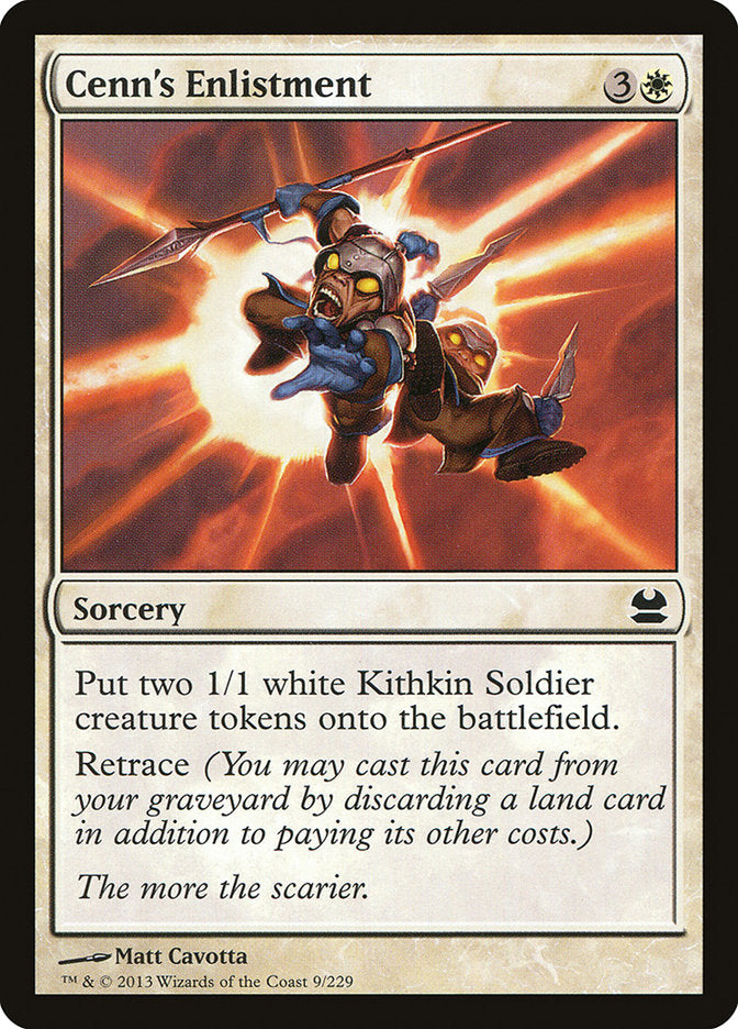 Cenn's Enlistment [Modern Masters] Foil