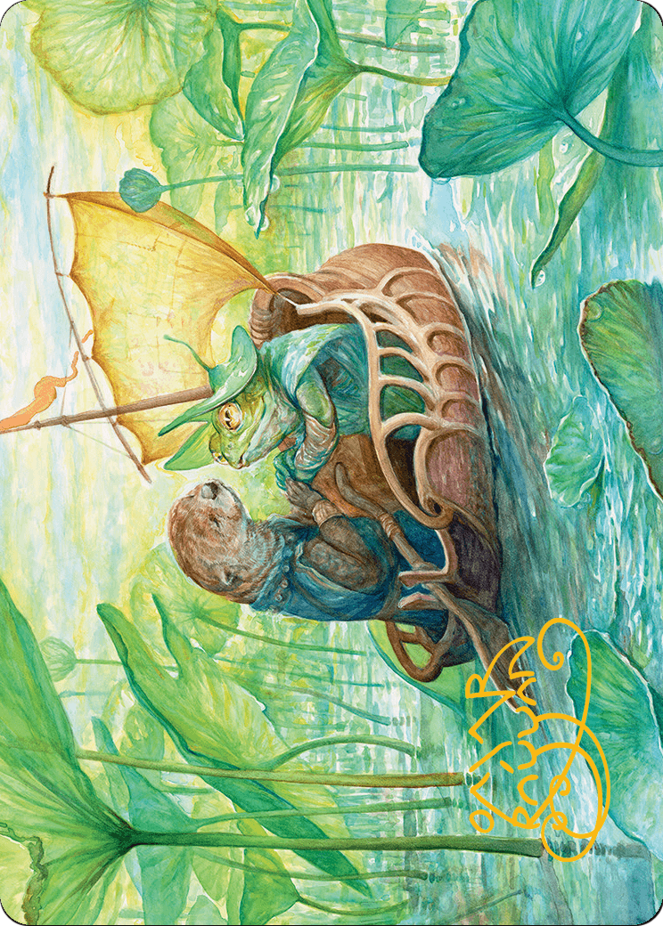 Run Away Together // Run Away Together  [Bloomburrow Art Series] (Borderless)
