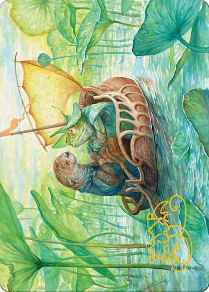 Run Away Together // Run Away Together  [Bloomburrow Art Series] (Borderless)